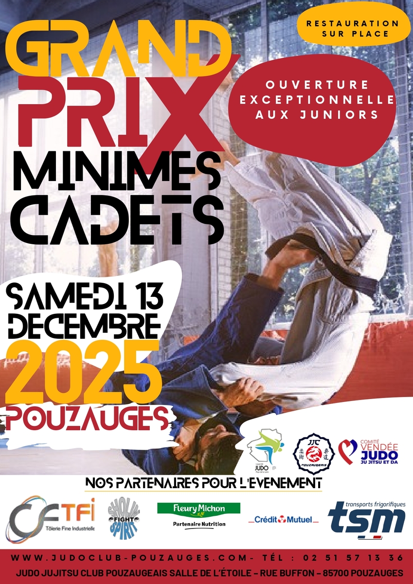 Grands Prix minimes cadets Pouzauges 85