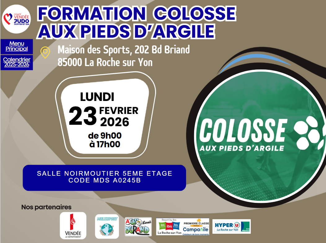 Formation Colosse aux pieds d'argile