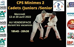 CPS CADETS /JUNIORS /SENIORS - VENDESPACE