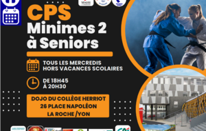 CPS Min2/C/J/S VETERANS Dojo Coll.HERRIOT 18h45 - 20h30 