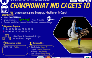 CHAMPIONNAT IND CADETS 1D