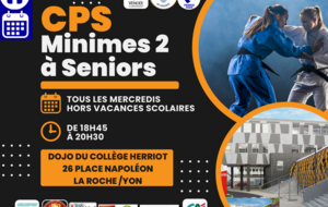 CPS Min2/C/J/S VETERANS Dojo Coll.HERRIOT 18h45 - 20h30  