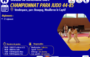 CHAMPIONNAT PARA JUDO 44-85