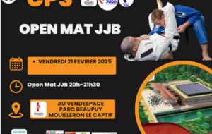 CPS OPEN MAT JJB Vendespace 20h - 21h30 