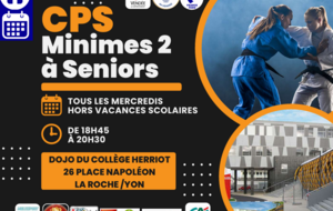 CPS Min2/C/J/S VETERANS Dojo Coll.HERRIOT 18h45 - 20h30 