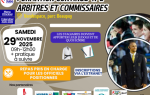 Formation  continue des arbitres et commissaires 2