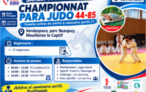Tournoi PARA judo