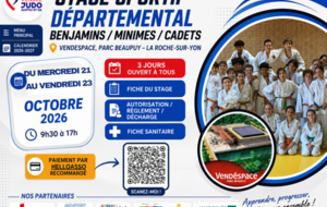 Stage sportif départemental 3 jours