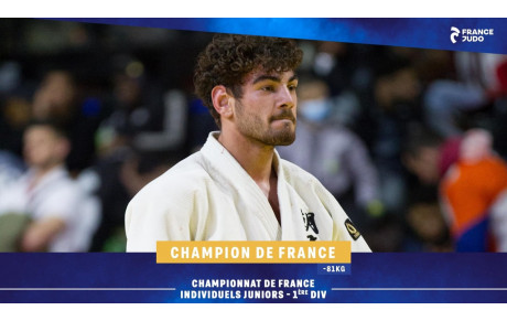 L’or pour Nolann Demarez (-81kg) ! 🥇🇫🇷